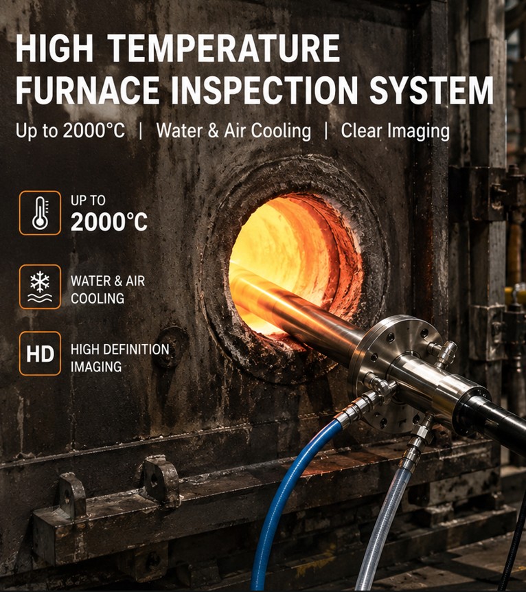 High-Temperature Furnace Endoscope